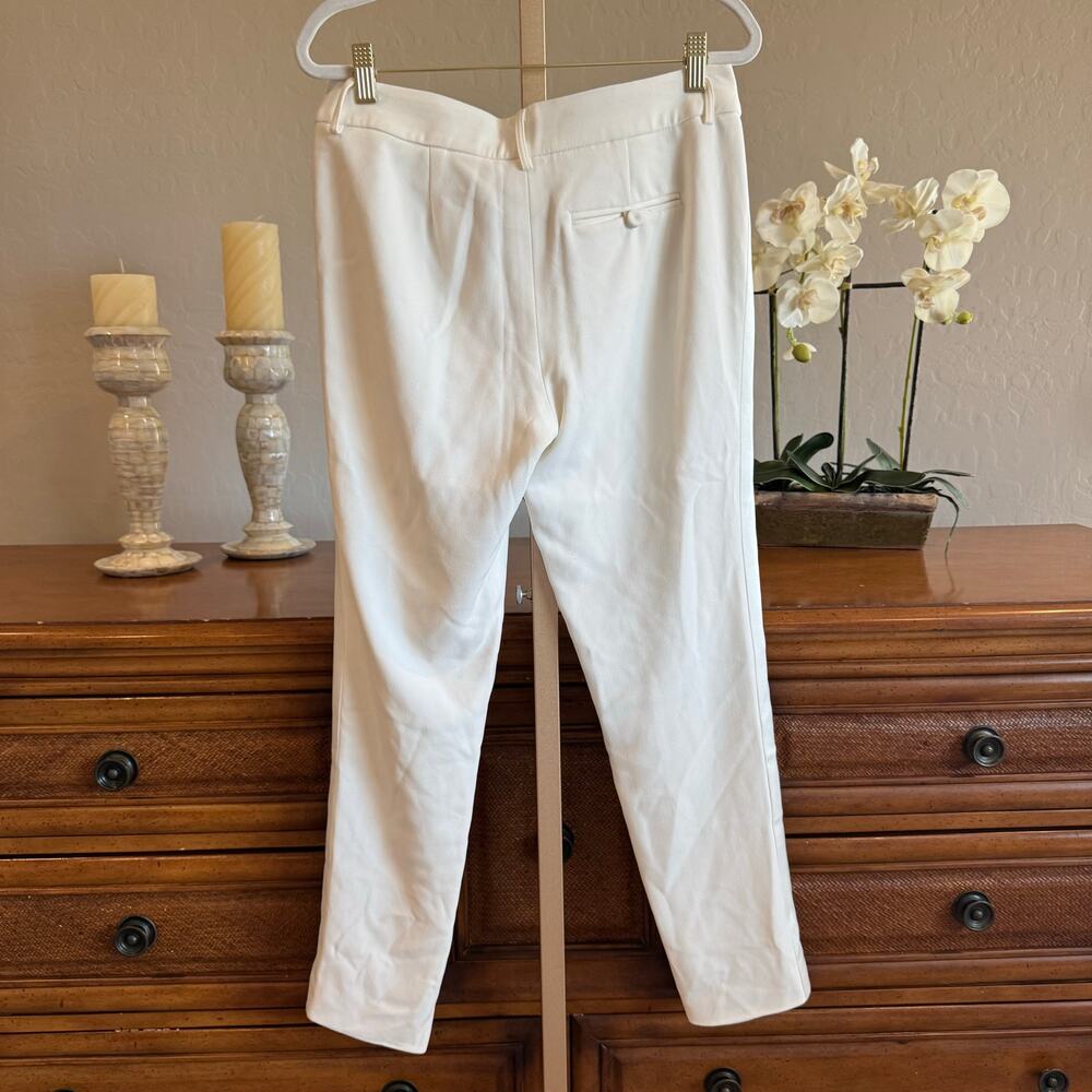 Haute Hippie White Crop Trousers Size 6 NWT – Retail $465 - Picture 3 of 6